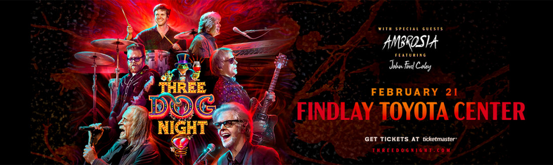 Three Dog Night with special guest Ambrosia and John Coley