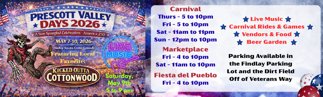 Prescott Valley Days is May 7-10