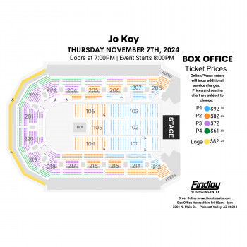 Jo Koy Map