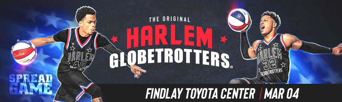 THE HARLEM GLOBETROTTERS ARE BACK WITH THEIR REIMAGINED SPREAD GAME TOUR!
