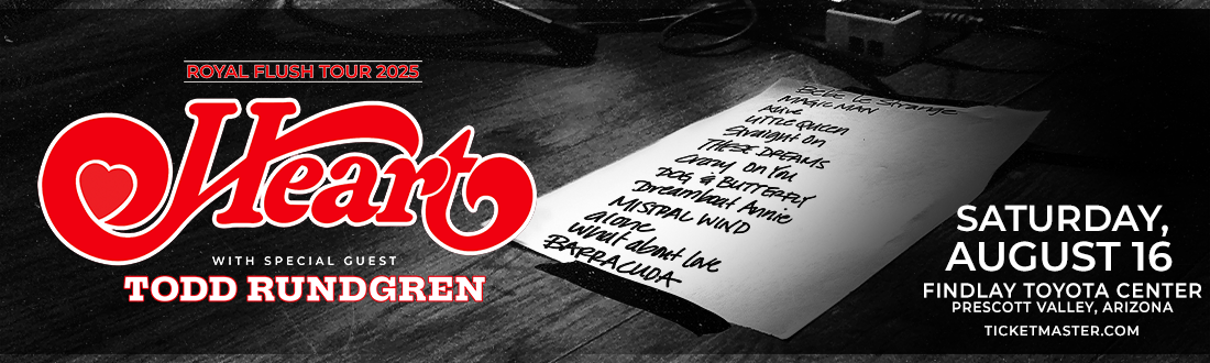 Heart 2025 | Findlay Toyota Center, Saturday, August 16th 2025