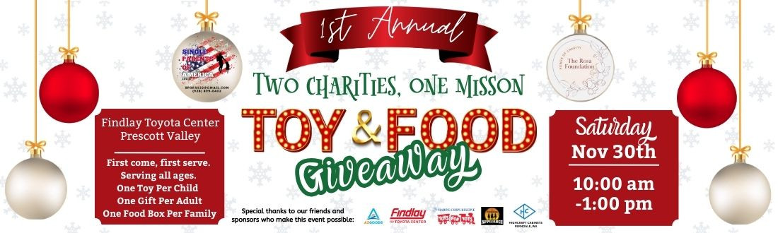 Toy & Food Giveaway