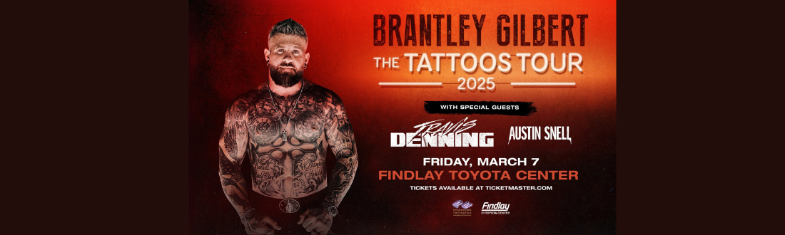 Brantley Gilbert The Tattoos Tour 2025