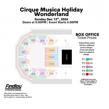 Cirque Musica Holiday Wonderland