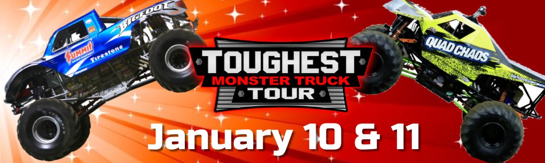 THE TOUGHEST MONSTER TRUCK TOUR IS RETURNING TO THE FINDLAY TOYOTA CENTER IN 2020!