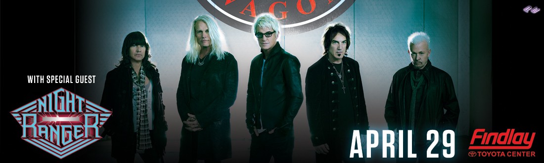 REO Speedwagon with special guest, Night Ranger on Wednesday, April 29, 2020